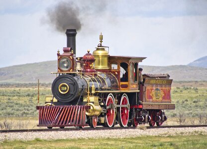 Steam locomotive photo