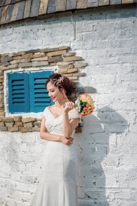 Bride wedding bouquet