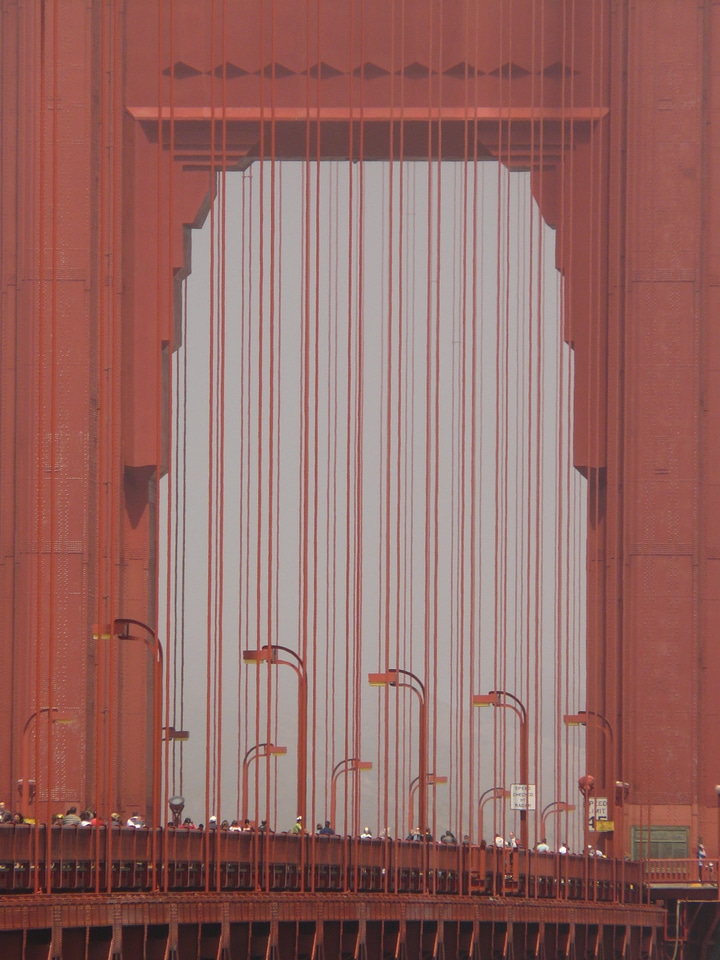 Suspension bridge san francisco california