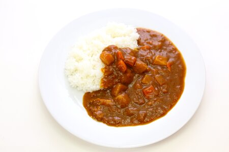Japanese curry rice food