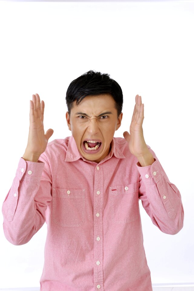 Man angry