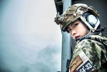 Female soldier