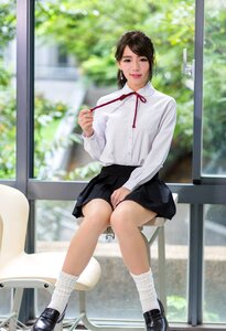 Female high school student