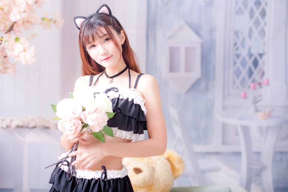 Woman girl cosplay