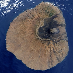 Ilhas de sotavento volcano archipelago photo