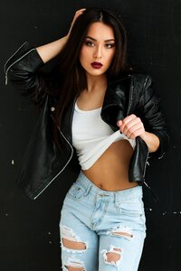 Woman girl portrait