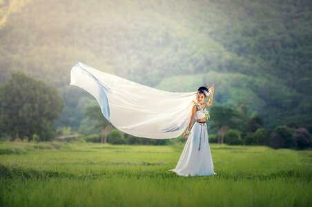 Wedding dress bride