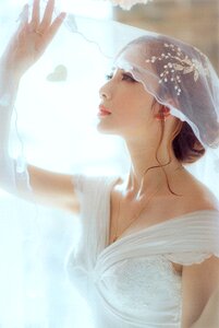 Wedding dress bride photo