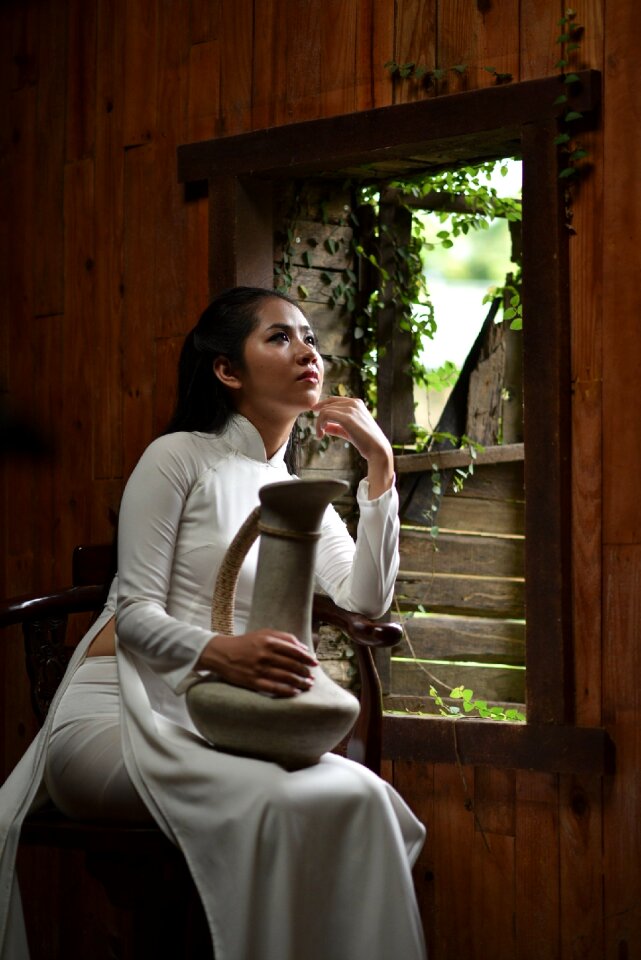 Ao dai woman girl