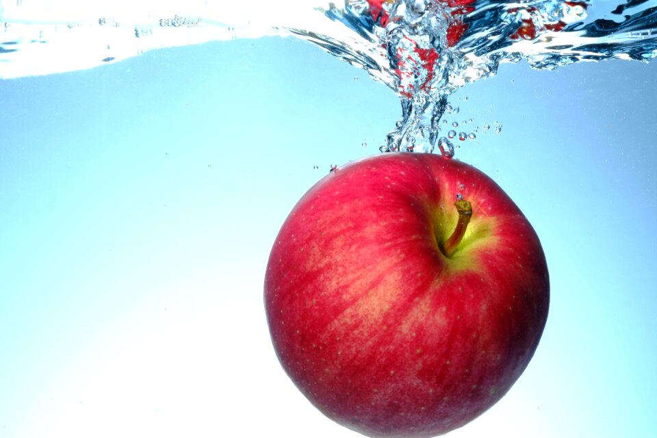 Apple fruit food water