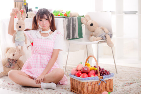 Woman girl cosplay