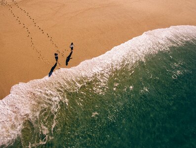 Beach sea women