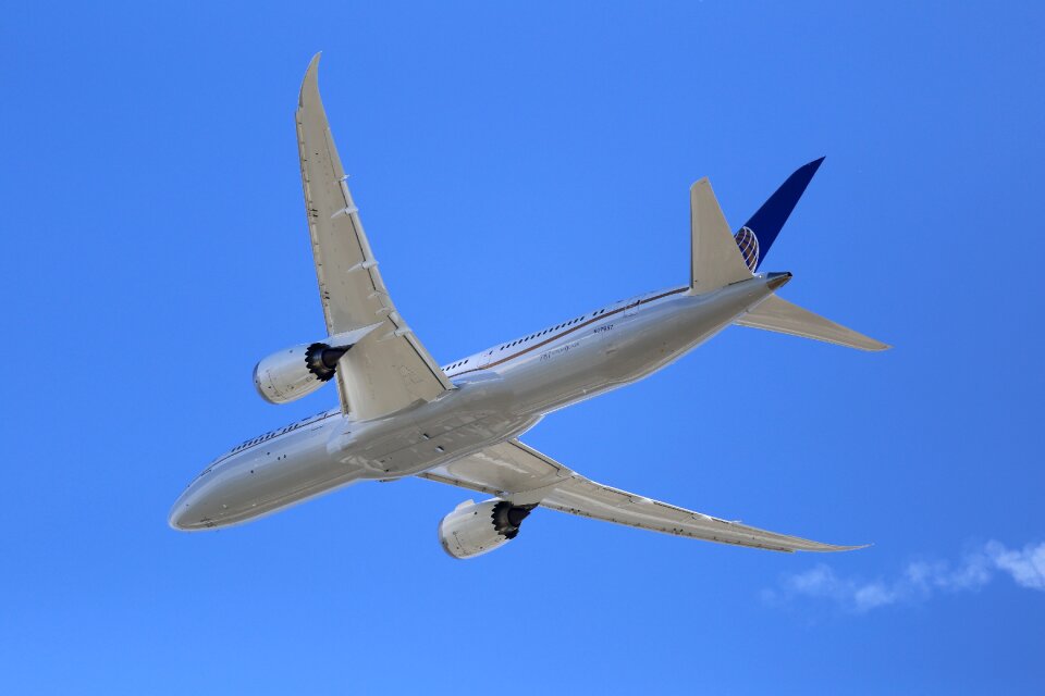 Boeing dreamliner aircraft