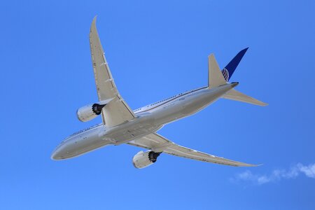 Boeing dreamliner aircraft