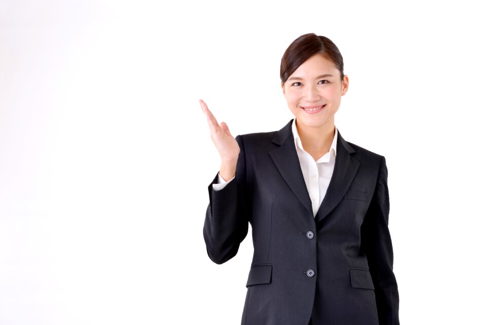 Business woman guide
