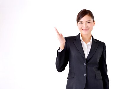 Business woman guide