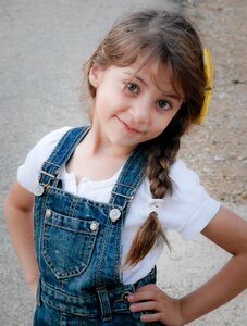 Child little girl photo