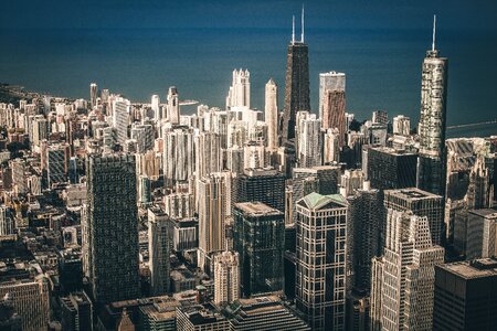 Chicago cityscape photo