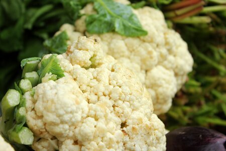 Cauliflower vegetable food