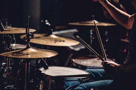 Drum set drummer