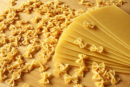 Farfalle pasta noodle