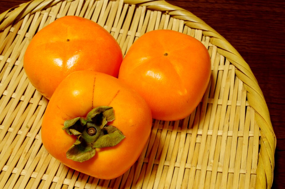 Food fruit persimmon