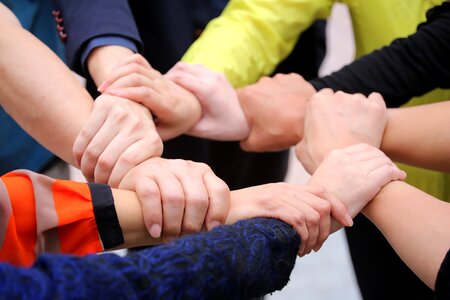 Hands teamwork
