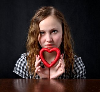 Heart woman girl