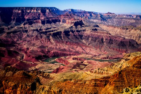 Grand canyon colorado river photo