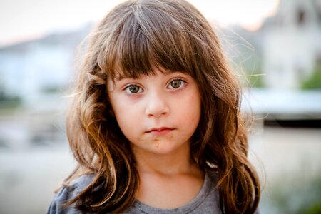 Little girl portrait photo