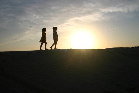 Little girls desert