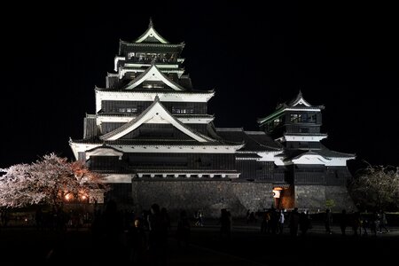 Kumamoto castle night