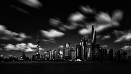 Shanghai buildings cityscape photo