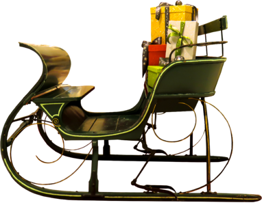 Sled christmas gift