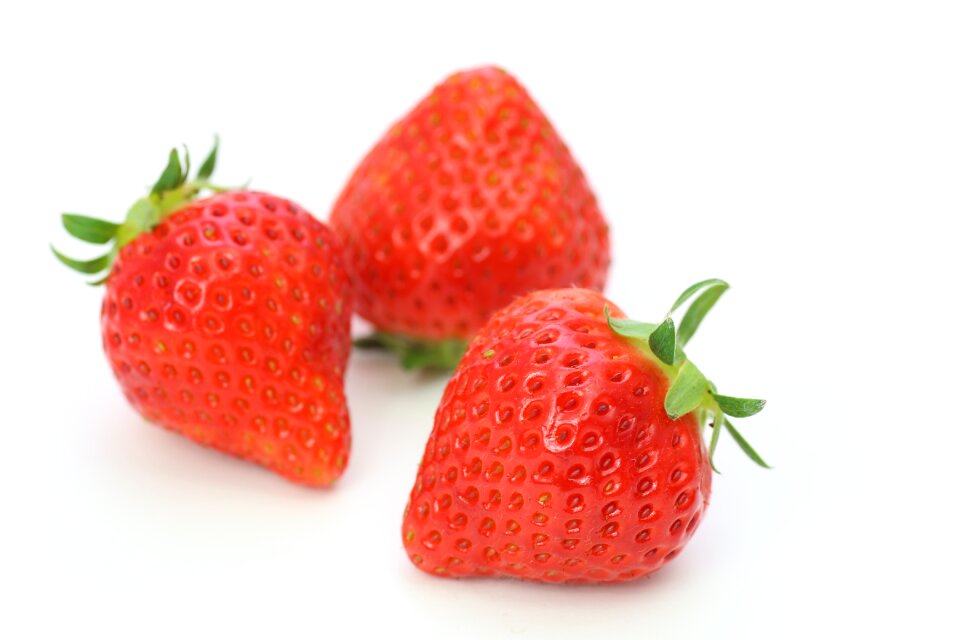 Strawberries fruit food