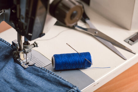 Sewing machine photo