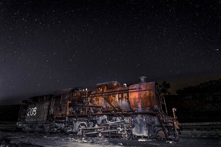 Steam locomotive stars