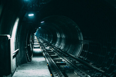 Subway tunnel photo