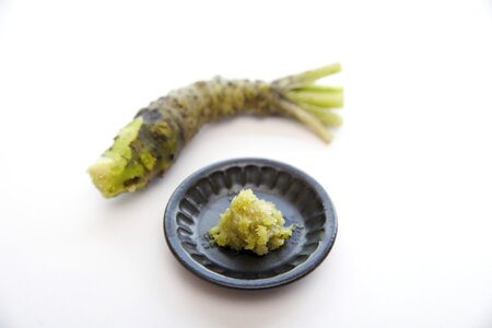 Wasabi japanese horseradish photo