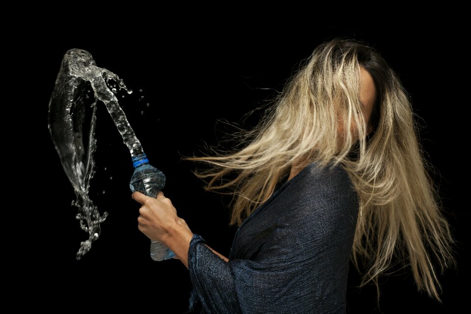 Woman water