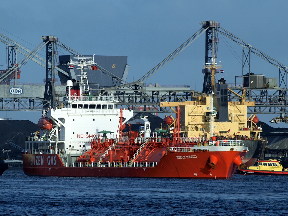 Frachtschiff freighter amsterdam