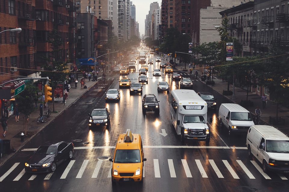 New York City, view from the Roosevelt Island Tramway