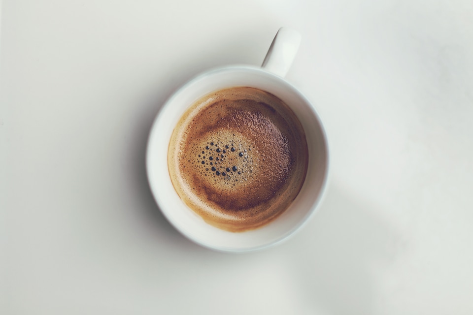 Nothing more than a simple cup of coffee