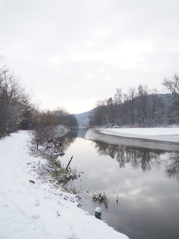 Canal ditch land photo