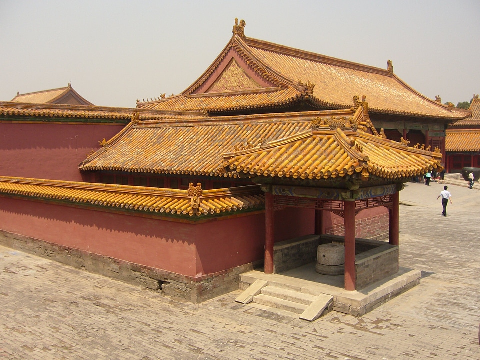 Beijing forbidden city house
