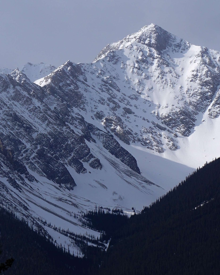 Glacier ice mountain