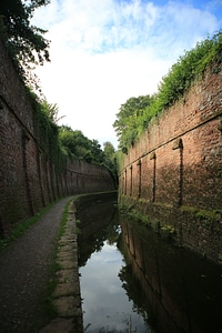 Architecture brick building