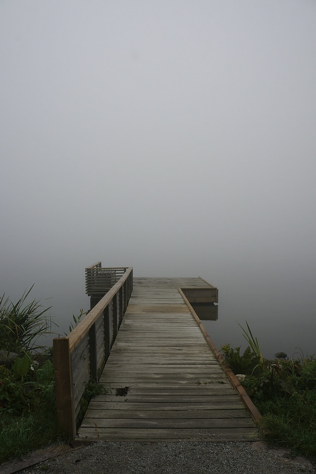 Boardwalk bridge building