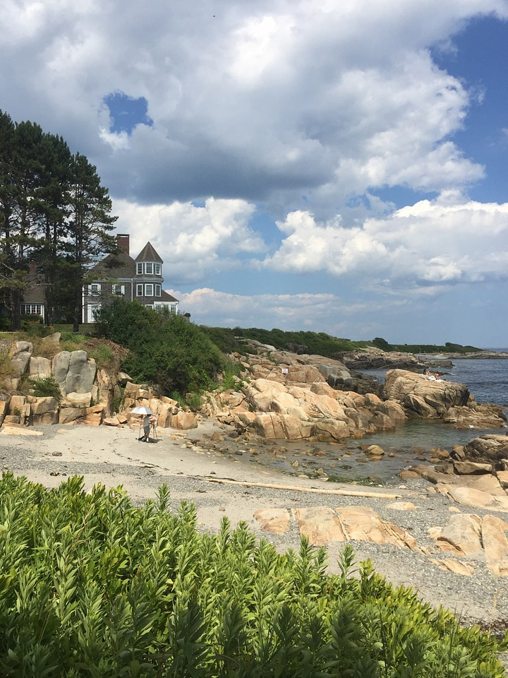 Architecture beach building