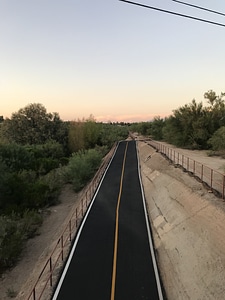 Asphalt bridge building photo